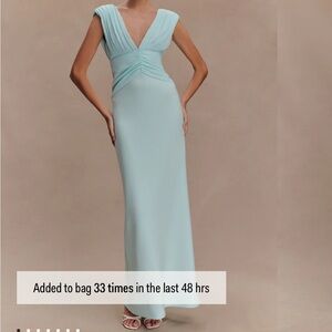 Meshki Monique Maxi Dress - Ice Blue